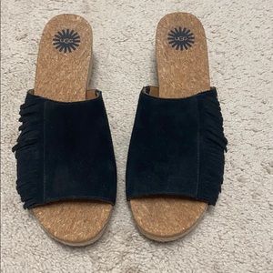 Never worn ugg wedges